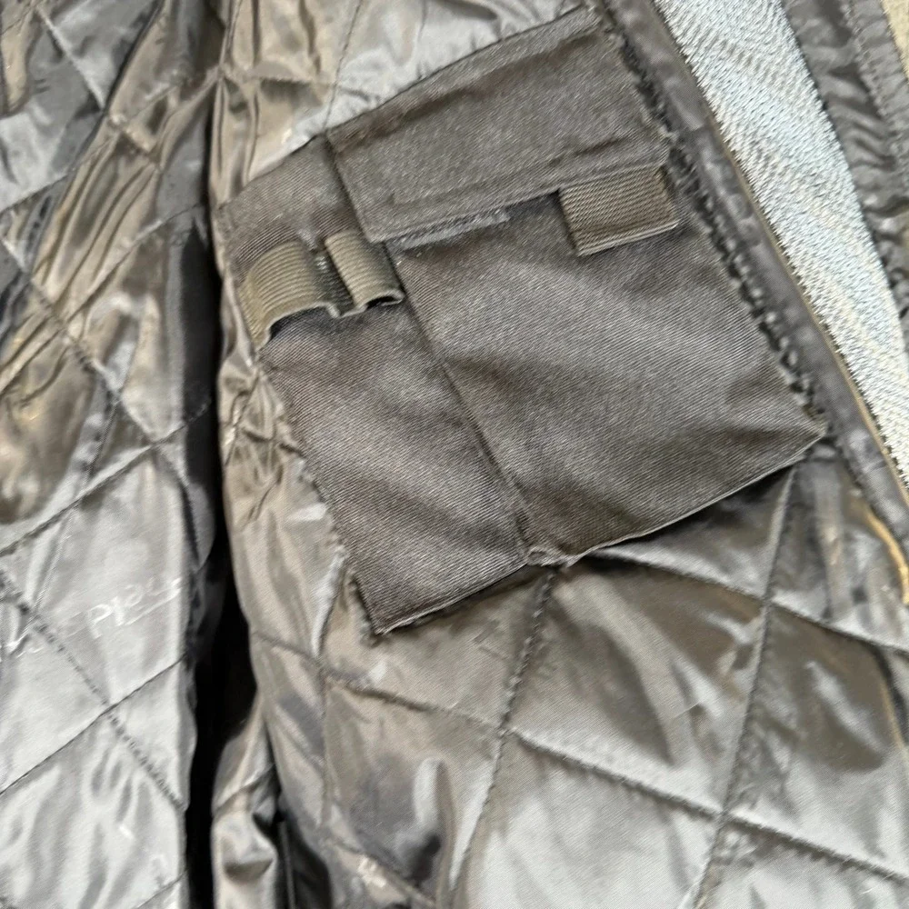 Fieldsheer Mach 1 Mens 2XL Mesh Motorcycle Jacket Grey Black Padded Riding Gear